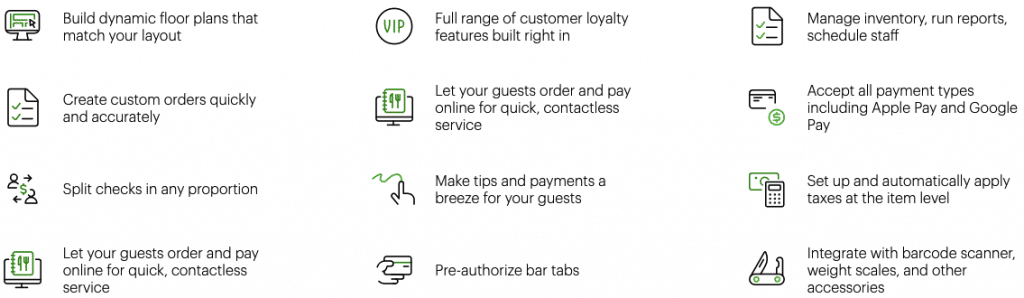 Clover Features | JaimePOS A Leading POS & Merchant Services Provider | JaimePOS A Leading POS & Merchant Services Provider