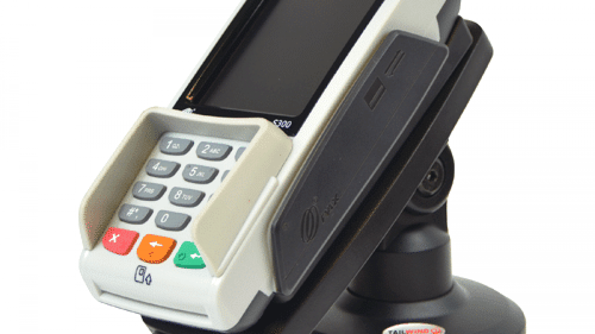 PAX S300 Stand | FlexiPole FirstBase Compact